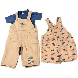 Carter's Baby Boy Size 6-9 Months Dinosaur Outfits Bundle